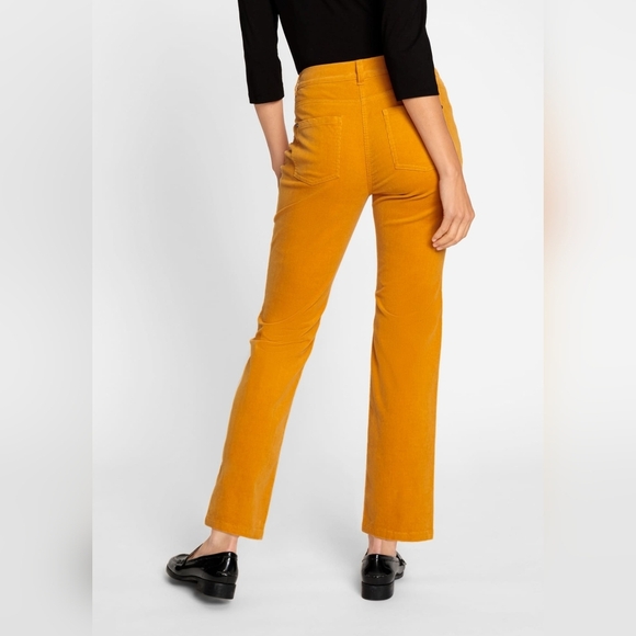 OLSEN LISA MICRO CORD CROPPED PANTS - Picture 2 of 4